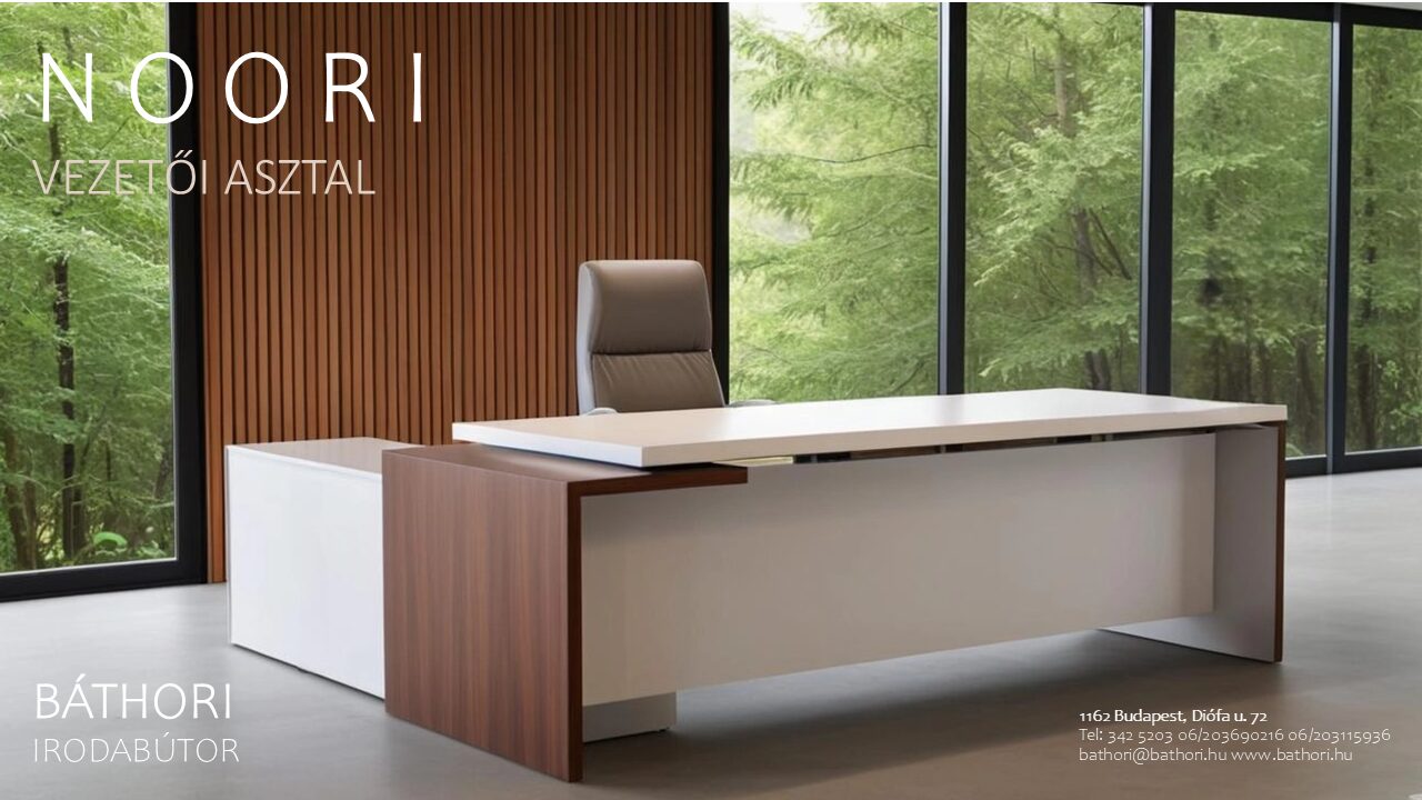 Noori vezetői íróasztal katalógus