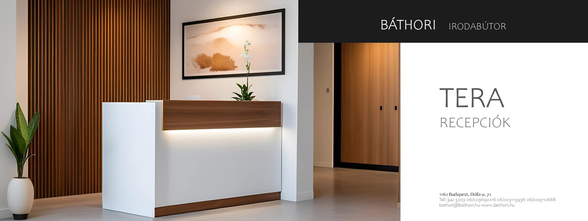 TERA recepciós pult katalógus