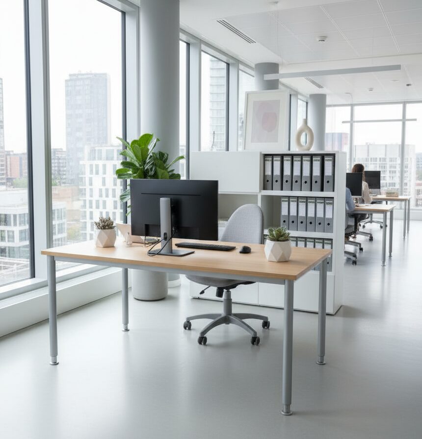 Ergonomikus irodabútor 5 szabálya: hogyan óvja egészségét és növeli teljesítményét a megfelelő berendezés? 2 manualisan allithato femlabas iroasztal