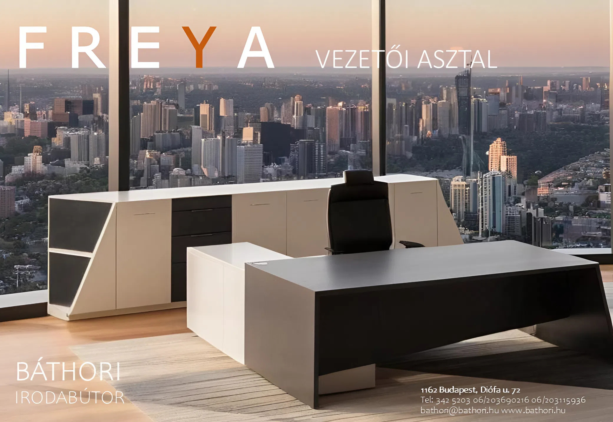 Freya vezetői íróasztal katalógus
