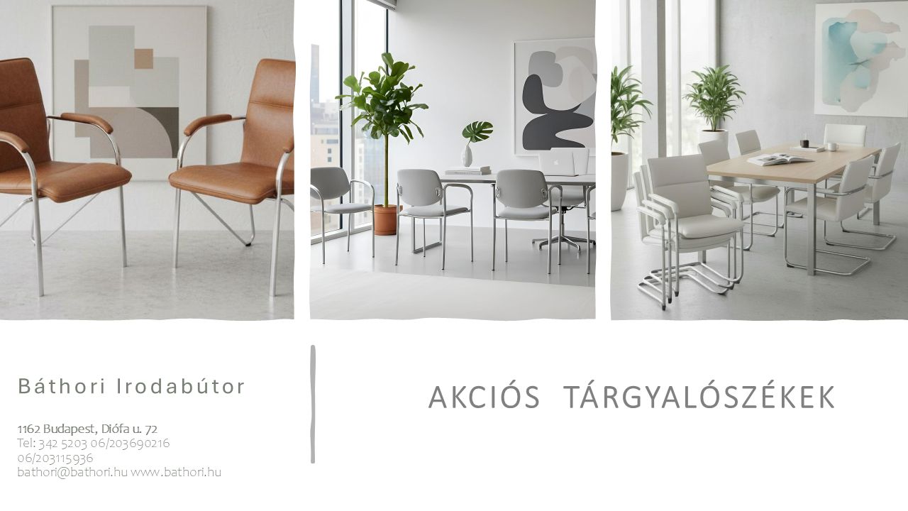 Akciós tárgyalószékek katalógus