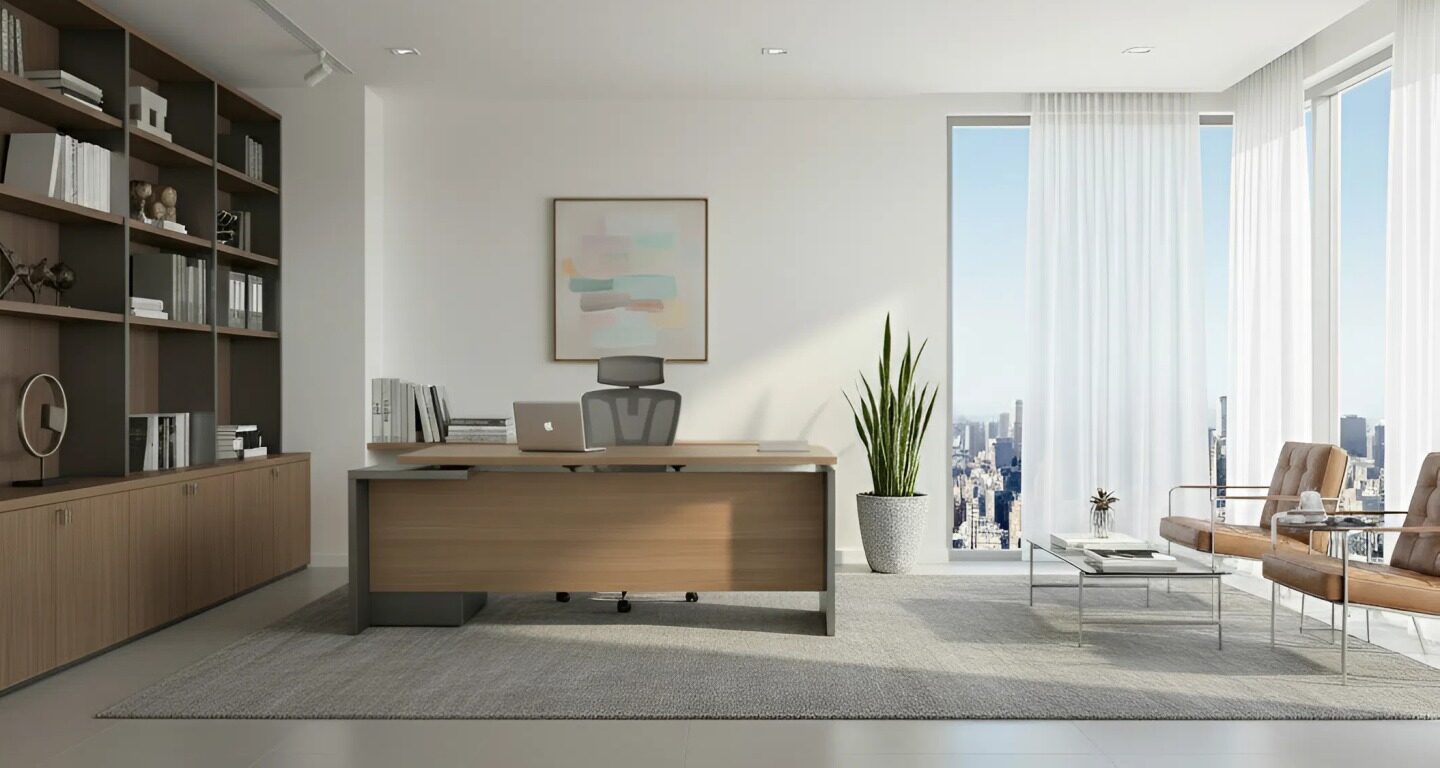 Vezetői irodabútor és vezetői szekrénysor