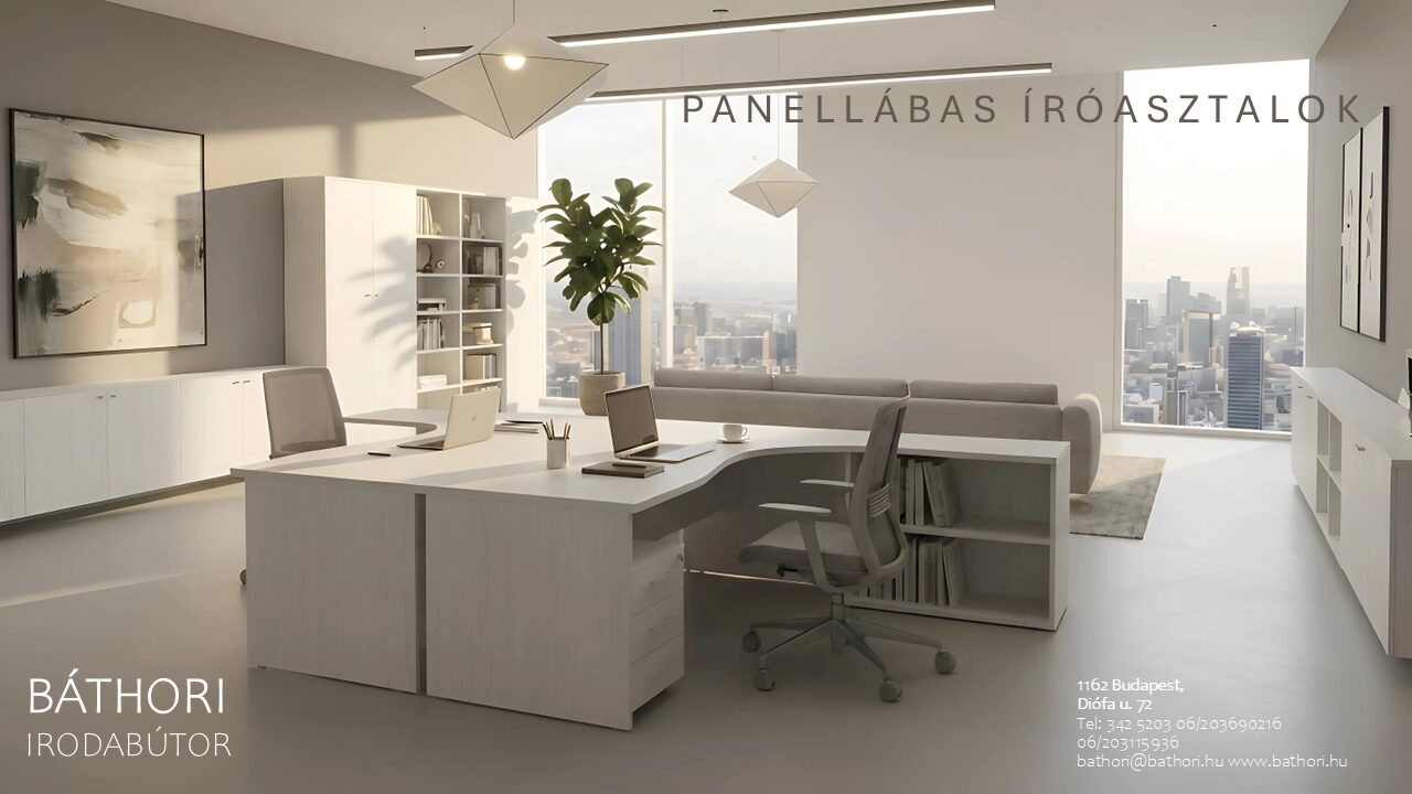 Panellábas íróasztal katalógus