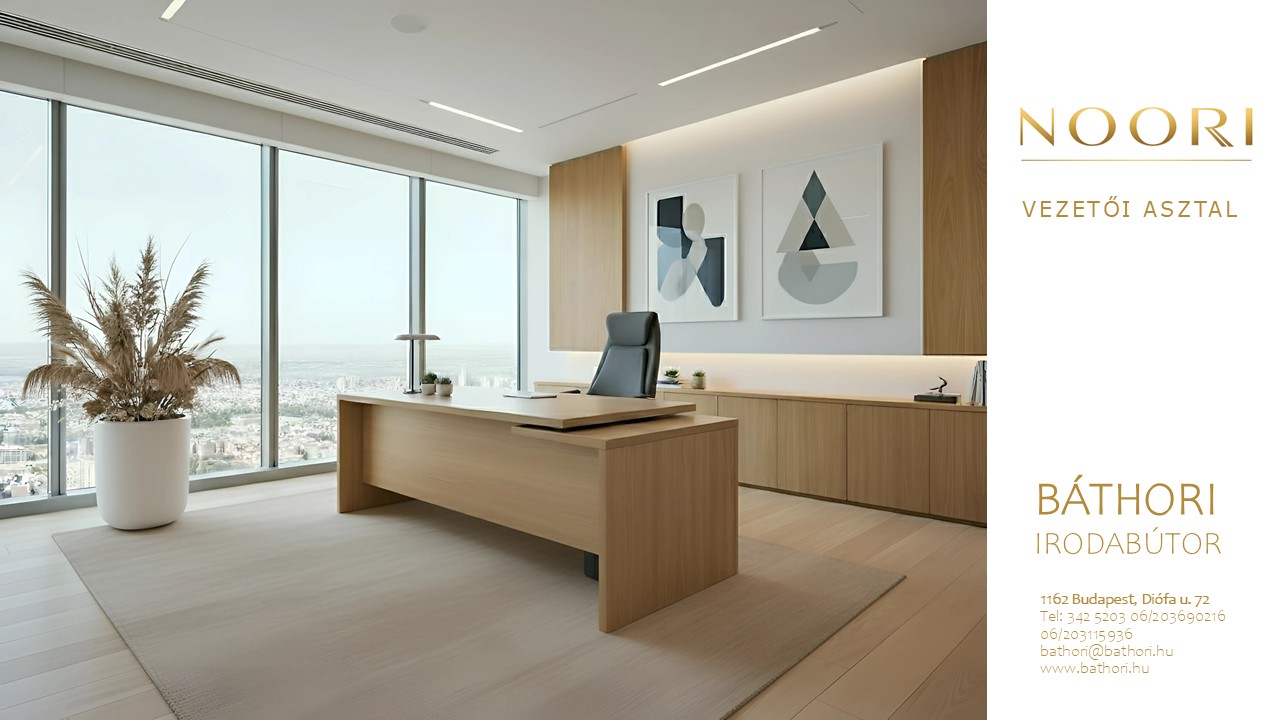 Noori vezetői íróasztal katalógus