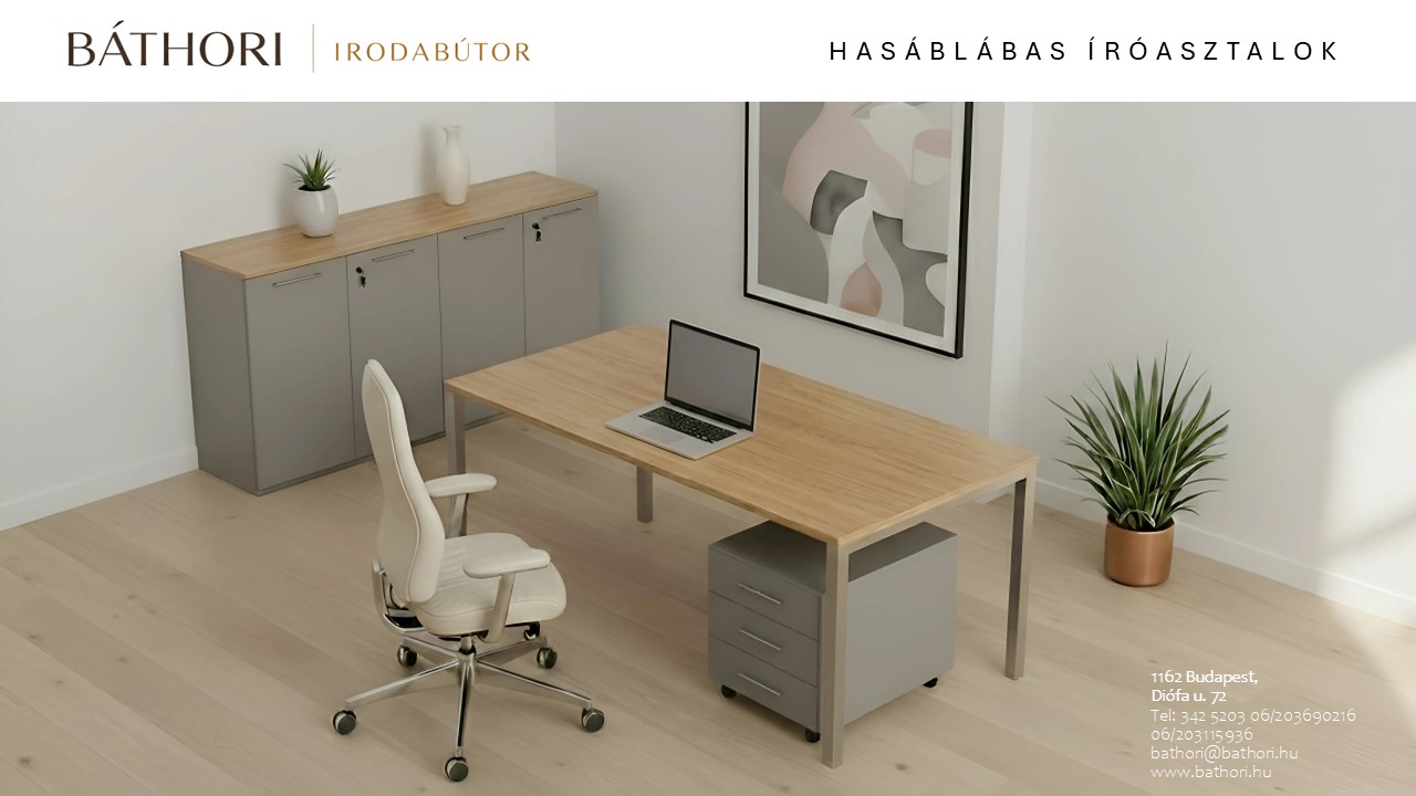 Hasáblábas íróasztal katalógus