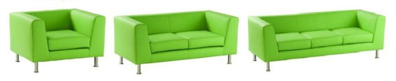 Notro fotel + Notro 2 személyes kanapé + Notro 3 személyes kanapé
