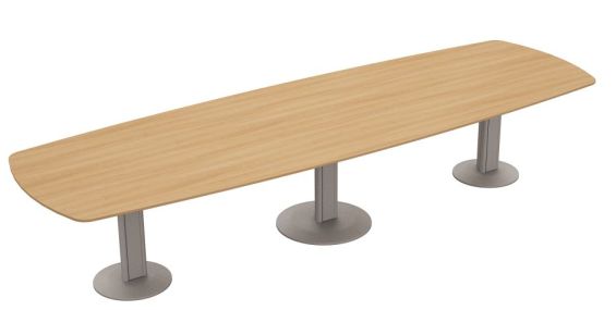 A/210BL:380*120 cm-es tárgyalóasztal, 12 személyes
