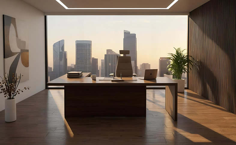 EVARA vezetői íróasztal termékcsalád