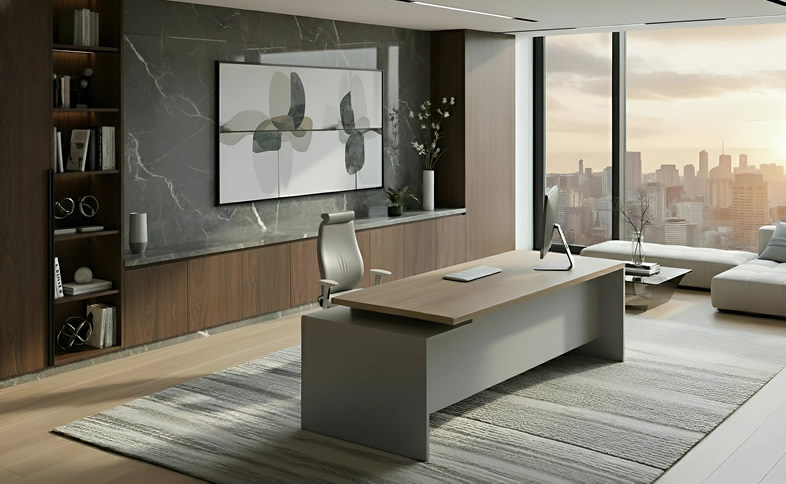 NOORI vezetői íróasztal termékcsalád